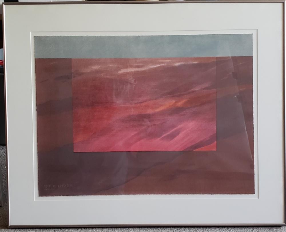 Herb Jackson comparable auction result: herb jackson north carolina 1945 the elements ii color colotype