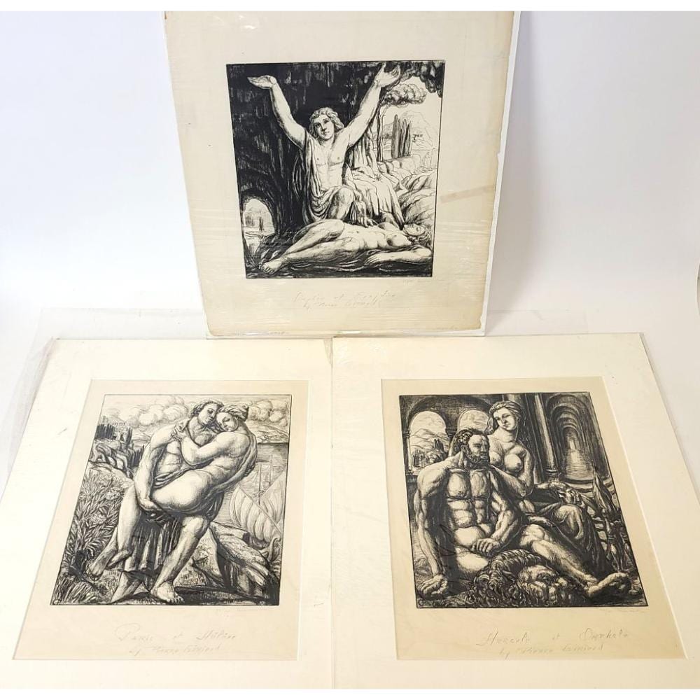 Pierre Girieud comparable auction result: pierre girieud three lithographs