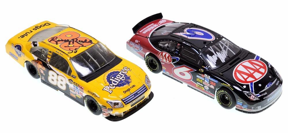 mark martin ricky rudd autographed model cars · EJ'S Auction & Appraisal · 2023-05-27 Mark Martin comparable auction result: mark martin ricky rudd autographed model cars