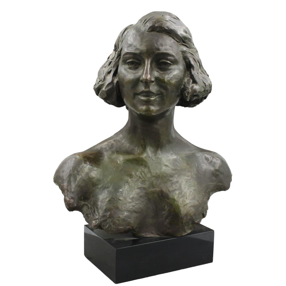 Francesco La Monaca comparable auction result: francesco la monaca 1882 1937 grande mezzubusto large bust