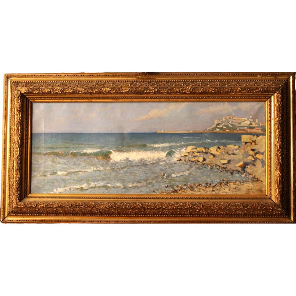 edoardo gioja 1862 1937 marina · Galleria Sarno · 2023-06-21 Edoardo Gioja comparable auction result: edoardo gioja 1862 1937 marina