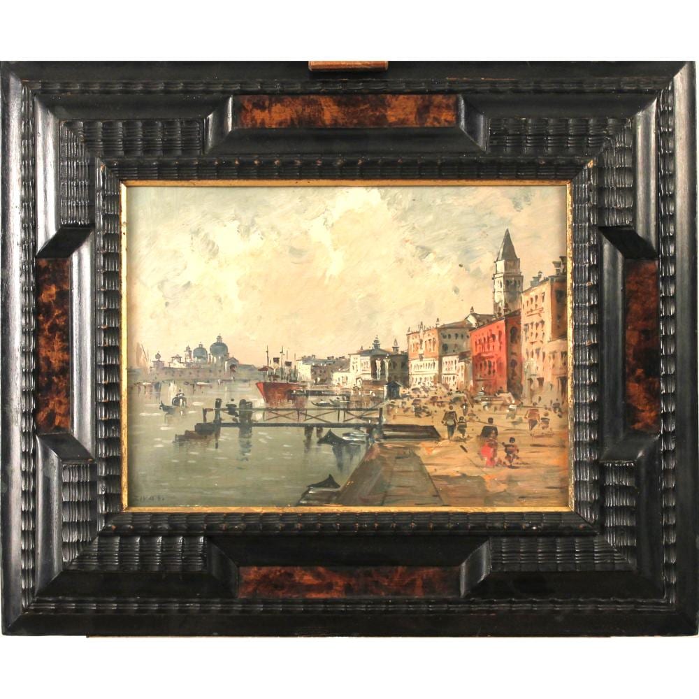 giovanni riva 1890 1973 riva degli schiavoni venezia · Galleria Sarno · 2023-06-22 Giovanni (1890) Riva comparable auction result: giovanni riva 1890 1973 riva degli schiavoni venezia