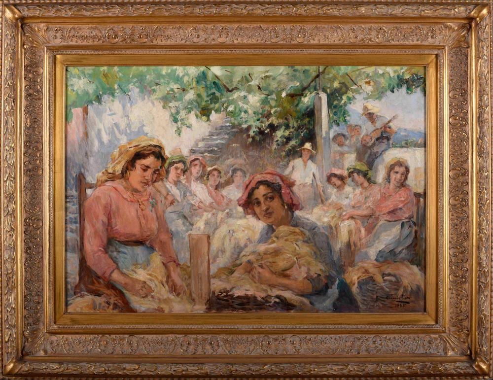 Acácio Lino de Magalhaes comparable auction result: ac cio lino 1878 1956