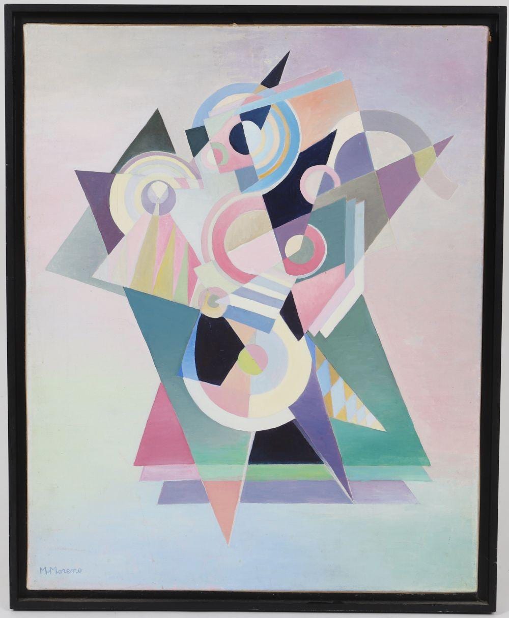 michel moreno n en 1945 artiste peintre fran ais huile sur toile sign en bas gauche encad · Lux Auction · 2023-06-18 Michel Moreno comparable auction result: michel moreno n en 1945 artiste peintre fran ais huile sur toile sign en bas gauche encad