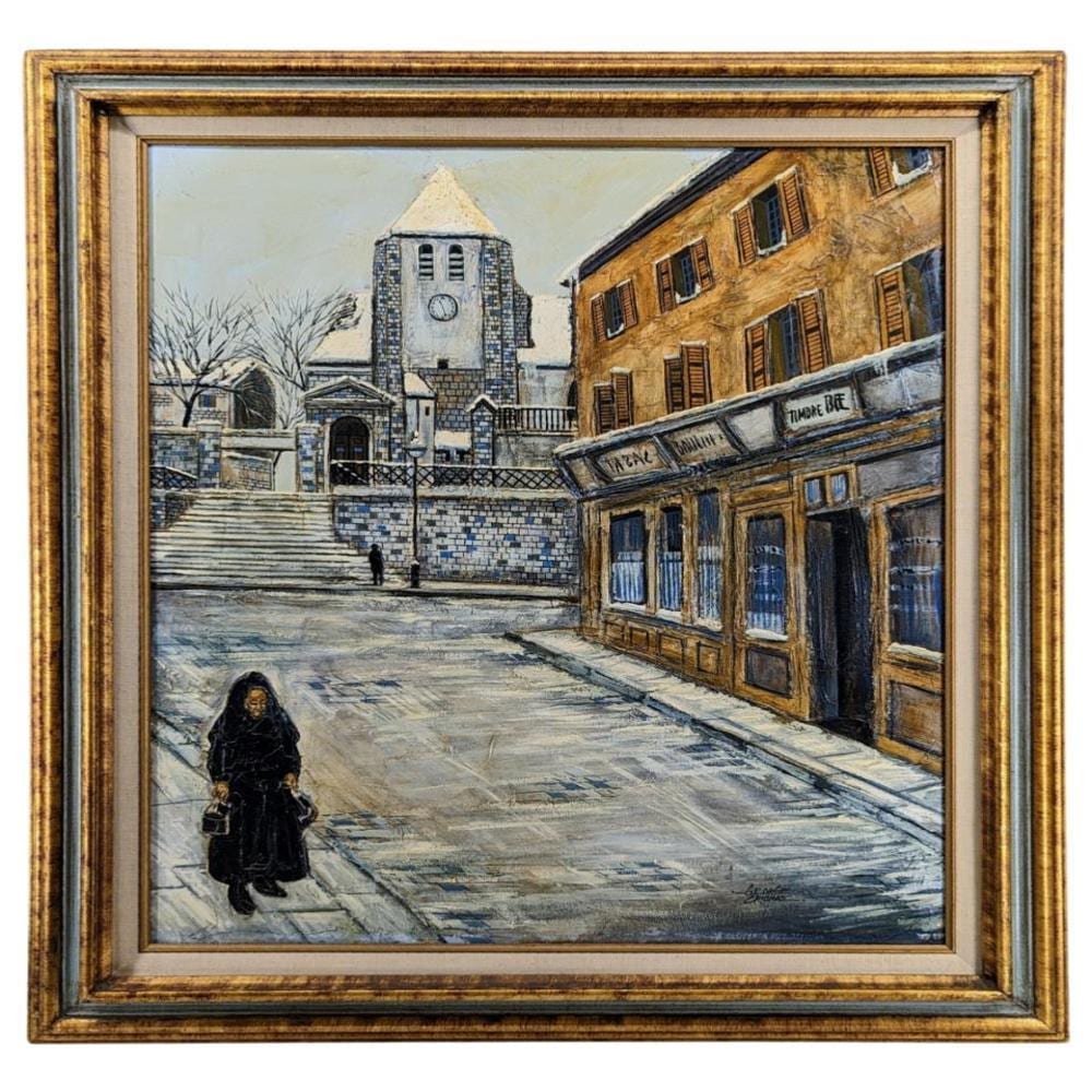 George Crionas "Homage" Painting Giclee sold by Monarch Auction and Estate Services, lot 101 — auction record photograph