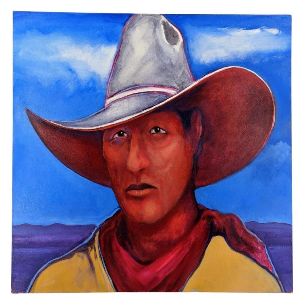 Alfred (1853) Smith comparable auction result: signed alfred smith vaquero oil on canvas