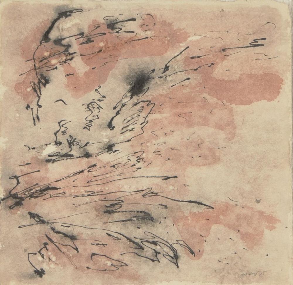 Rajendra Dhawan comparable auction result: rajendra dhawan indian 1936 2012 untitled w