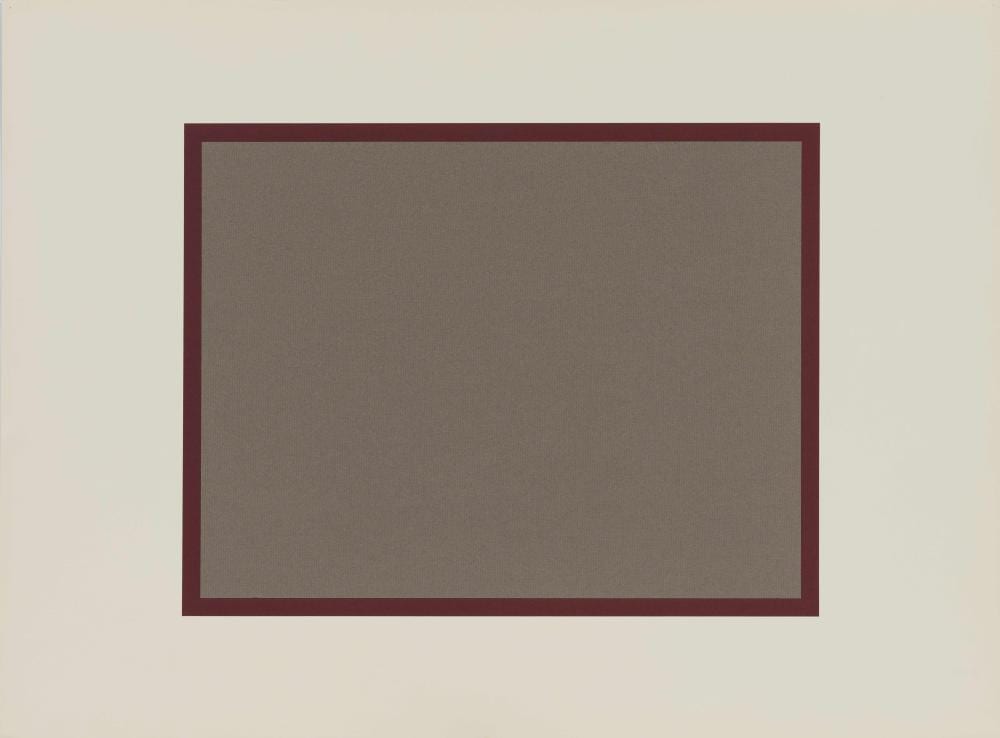 Peter Joseph comparable auction result: peter joseph 1929 2020 grey center maroon border 1978