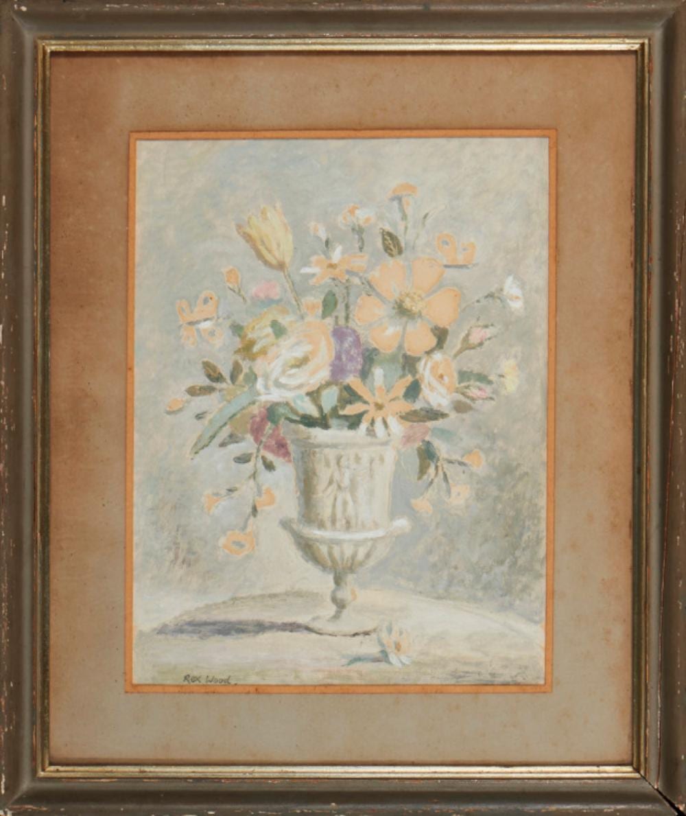 rex wood natureza morta com flores · Palácio do Correio Velho · 2023-06-05 Rex Wood comparable auction result: rex wood natureza morta com flores