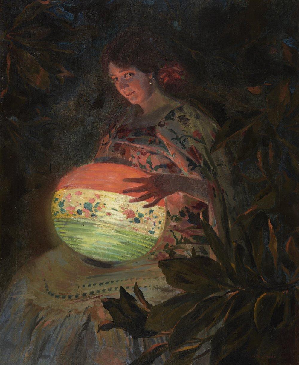 Julio Vila Prades comparable auction result: julio vila prades valencia 1873 barcelona 1930 young man with a lantern oil on canvas signed in the lower right corner restoration visible on the reverse