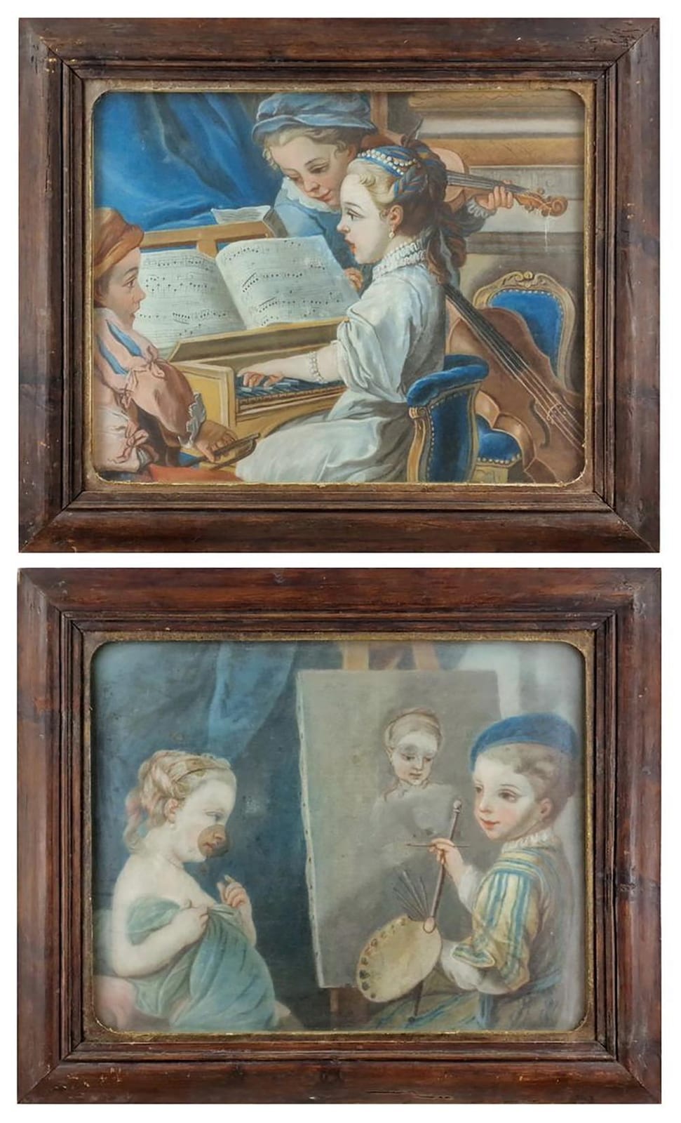 Carle Van Loo comparable auction result: carle van loo 1705 1765 d apr s all gorie de la musique et de la peinture
