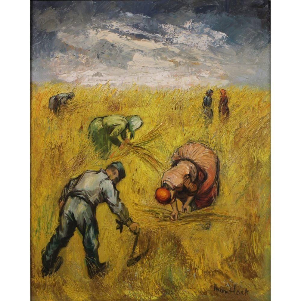 Edith Montlack comparable auction result: edith montlack american 1914 2003