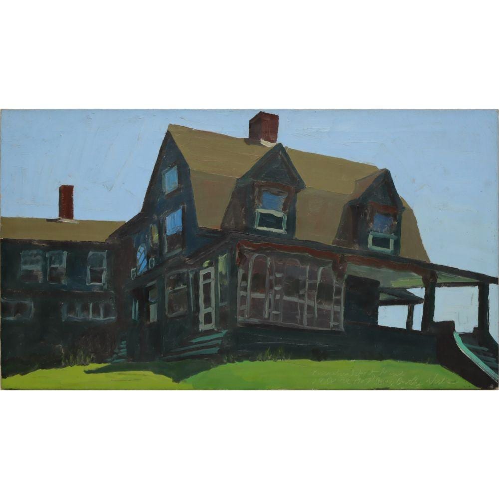George Bentley Nick comparable auction result: george bentley nick american b 1927