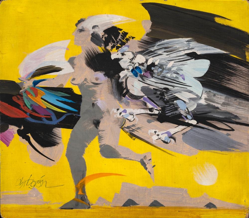 Alejandro Obregon - Victoria de tres cordillera "Samotracia andina", de la serie Victoria de la Paz comparable sale