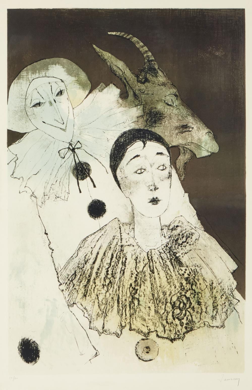 Jean Leon Jansen comparable auction result: jean leon jansen french american 1920 2013 untitled prints 2