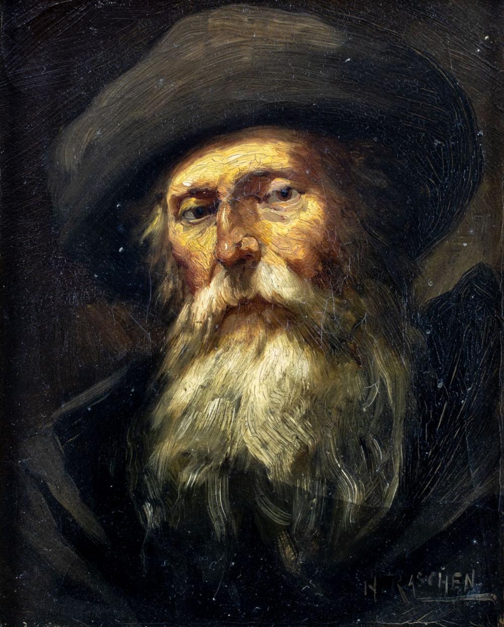 Henry Raschen comparable auction result: henry raschen ca 1854 1937 oil painting antique
