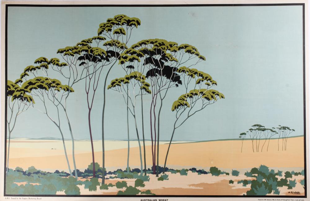 Archibald Bertram Webb comparable auction result: archibald bertram webb british 1887 1944 australian wheat poster