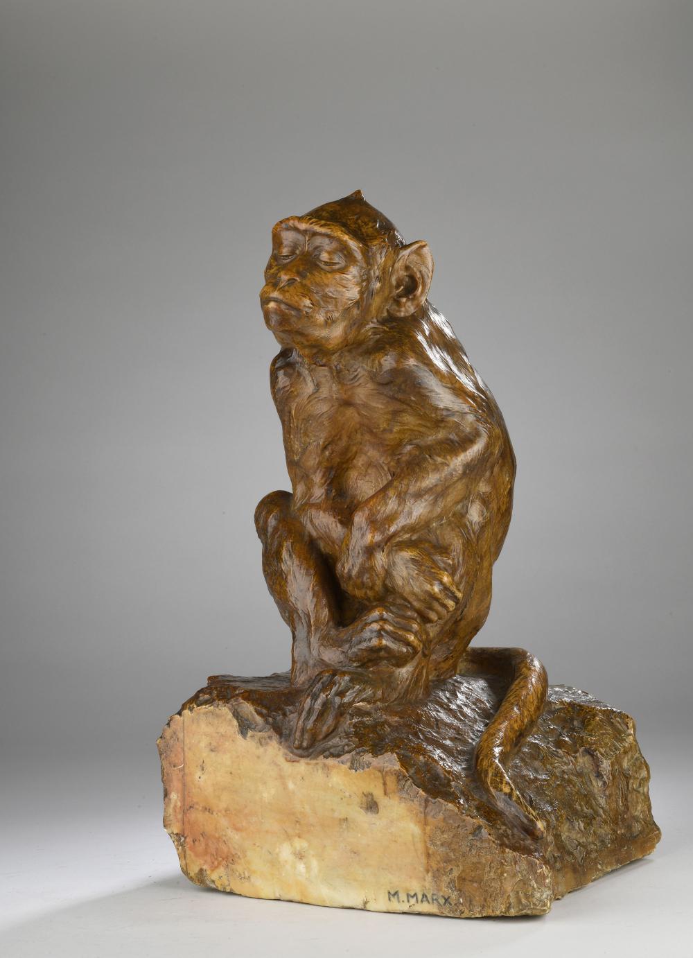 Maurice Roger Marx comparable auction result: maurice roger marx 1872 1956 singe pensif