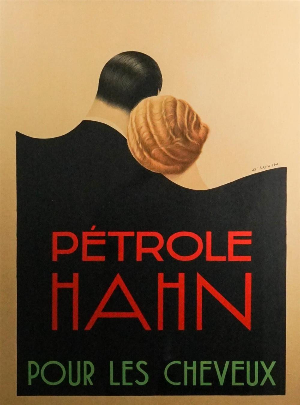 Andre Wilquin comparable auction result: andre wilquin french 1899 2000 petrole hahn pour les cheveaux poster lithograph in color 22 1 2 x 16 x 3 4 in