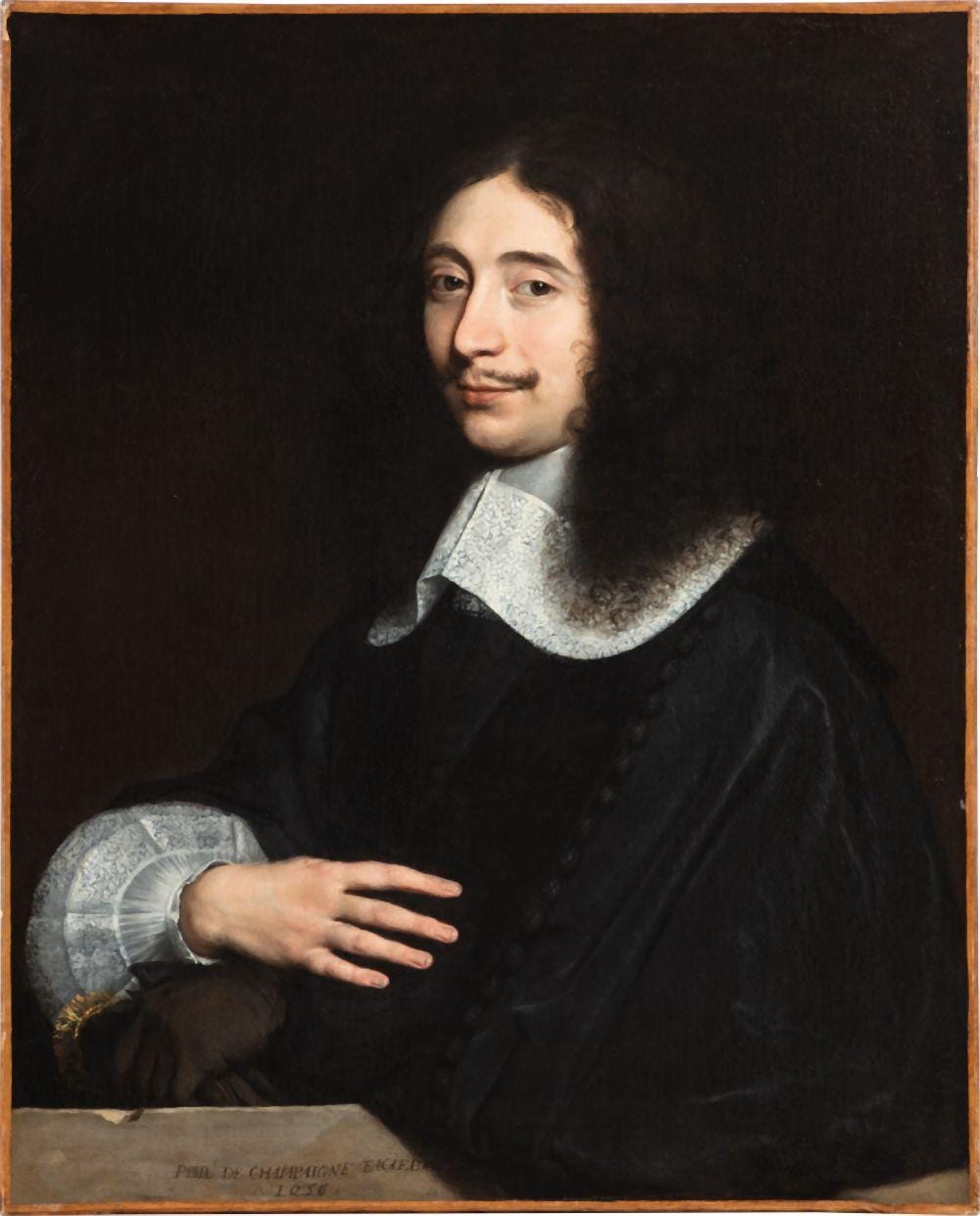 Philippe de Champaigne comparable auction result: presumed portrait of no l de bullion portrait pr sum de no l de bullion