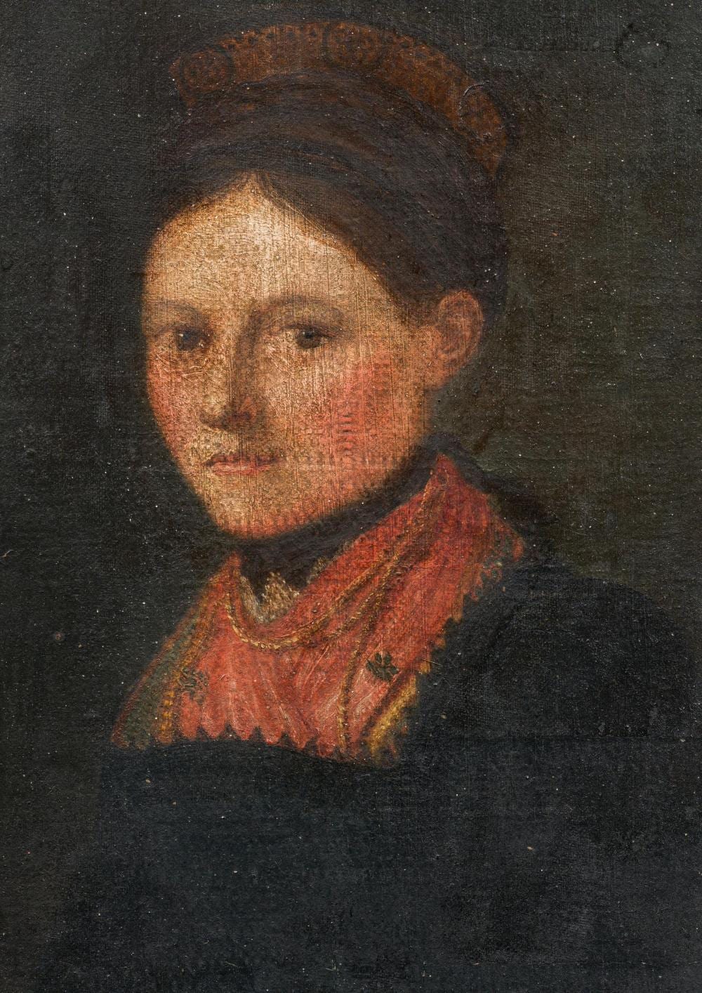Johann Michael Neder comparable auction result: johann michael neder portrait of a girl
