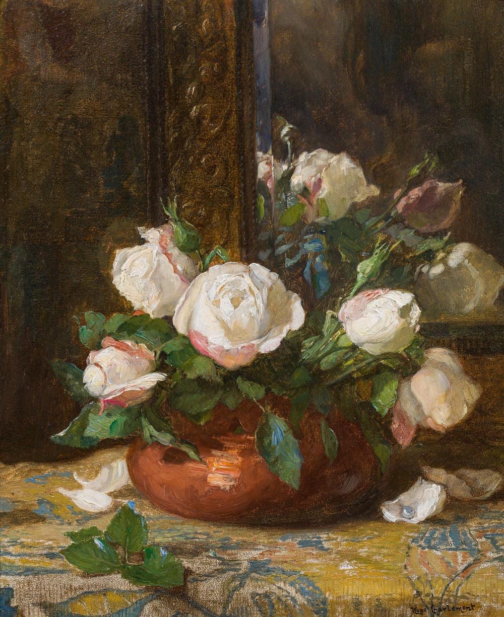 Hugo Charlemont comparable auction result: hugo charlemont weisse rosen