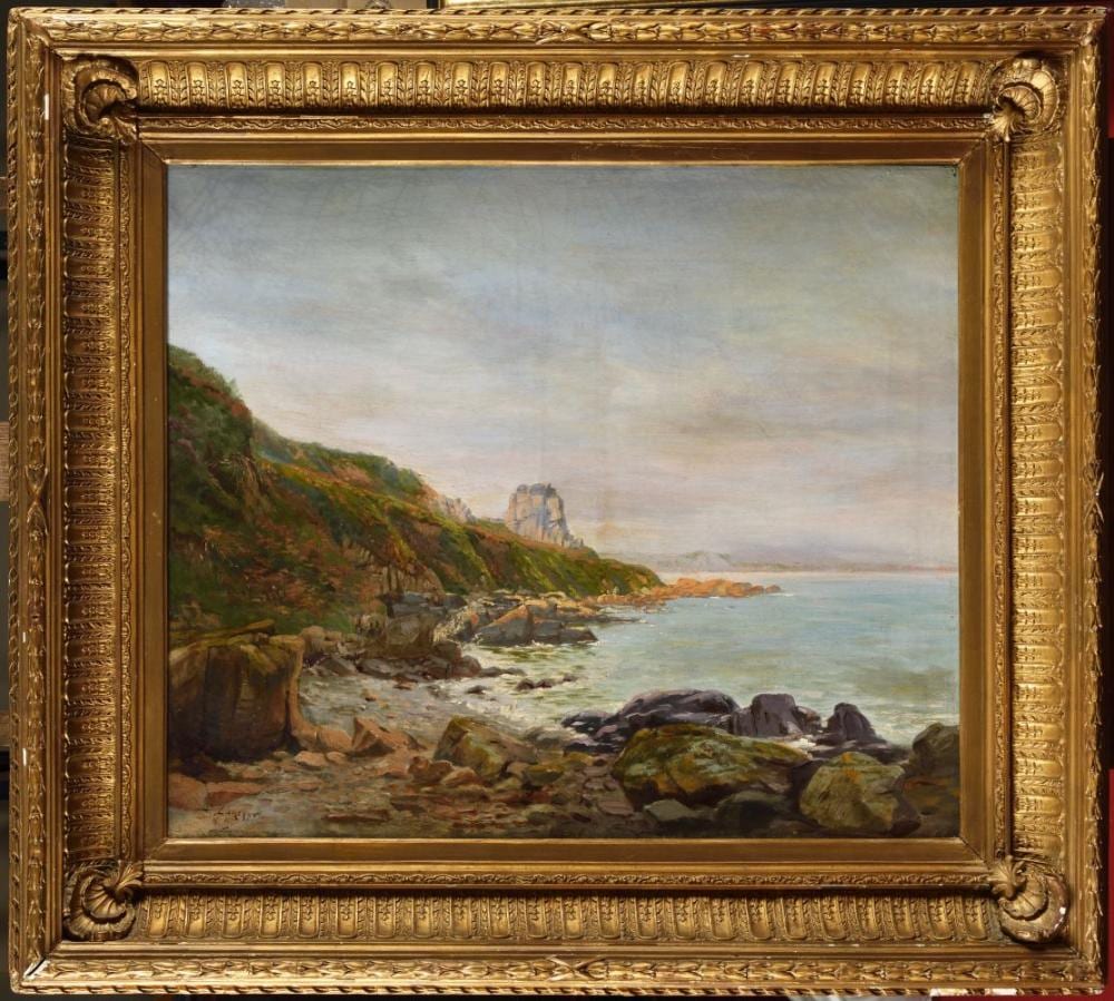 emmanuel lansyer 1835 1893 la pointe de pors never trestraou huile sur toile sign en ba · Osenat · 2023-06-18 Emmanuel Lansyer comparable auction result: emmanuel lansyer 1835 1893 la pointe de pors never trestraou huile sur toile sign en ba