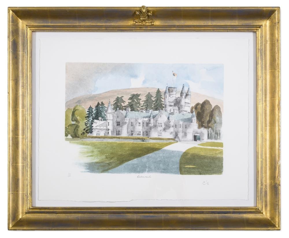HRH Charles Philip Arthur George Windsor comparable auction result: hm king charles iii b 1948 balmoral castle