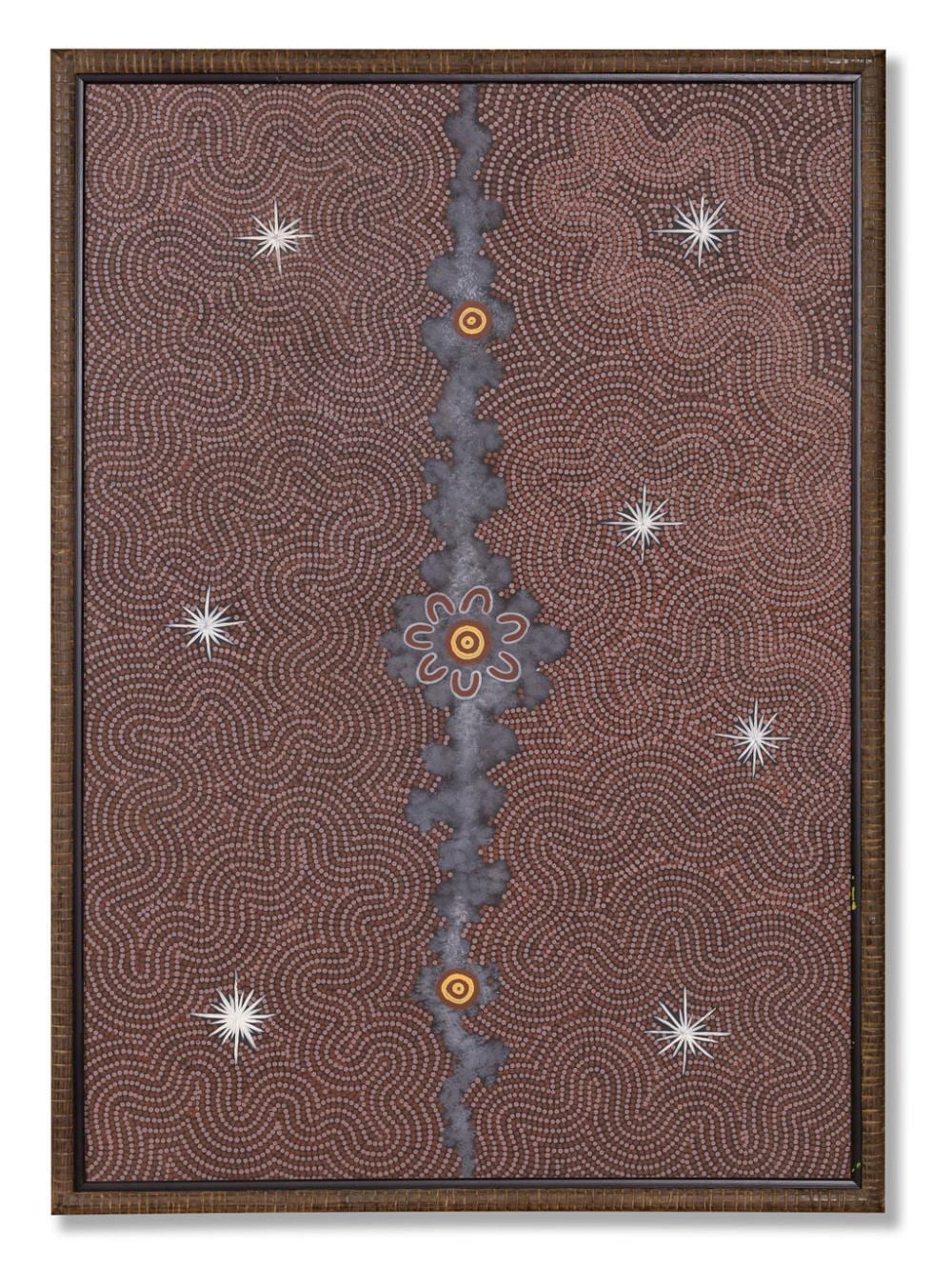 mary dixon nungarrayi 1960 milky way dreaming seven sisters dreaming · Abell Auction · 2023-06-22 Mary Dixon Nungarrayi comparable auction result: mary dixon nungarrayi 1960 milky way dreaming seven sisters dreaming
