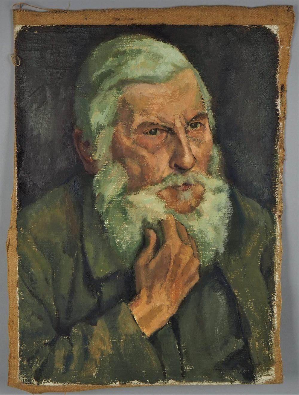 Clara Rühle comparable auction result: clara r hle 1885 1947 oil portrait of an old man