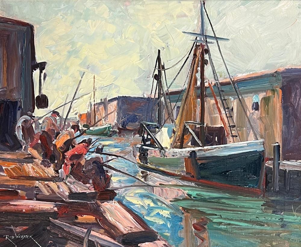 Russ Webster comparable auction result: russ webster 1904 1984 american