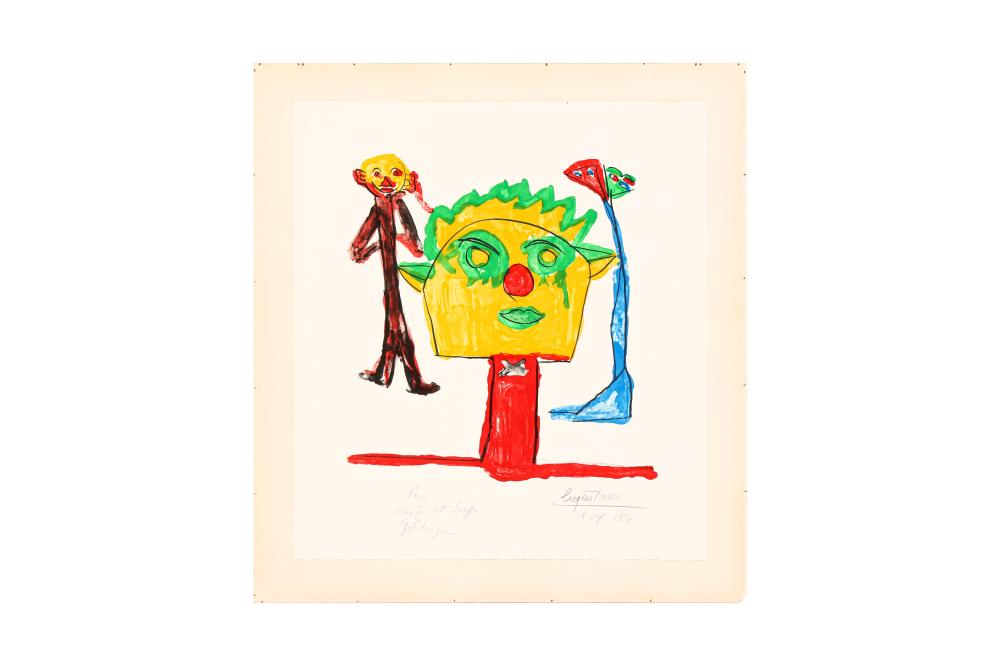 Eugene Ionesco comparable auction result: eugene ionesco romanian 1909 1994