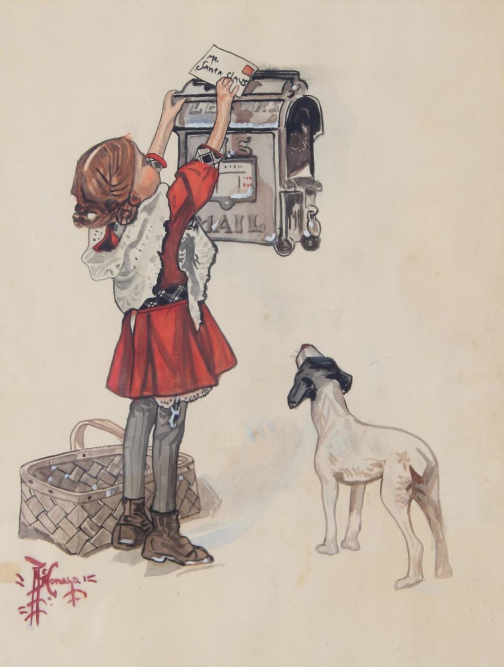 Lawrence McConaha comparable auction result: lawrence mcconaha 1894 1962