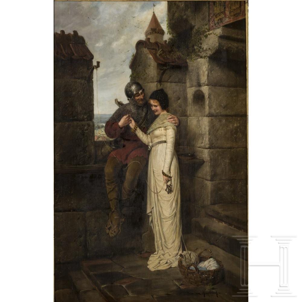 hermann kaulbach in the days of old munich 2nd half of the 19th century · Hermann Historica GmbH · 2023-06-26 Hermann Kaulbach comparable auction result: hermann kaulbach in the days of old munich 2nd half of the 19th century