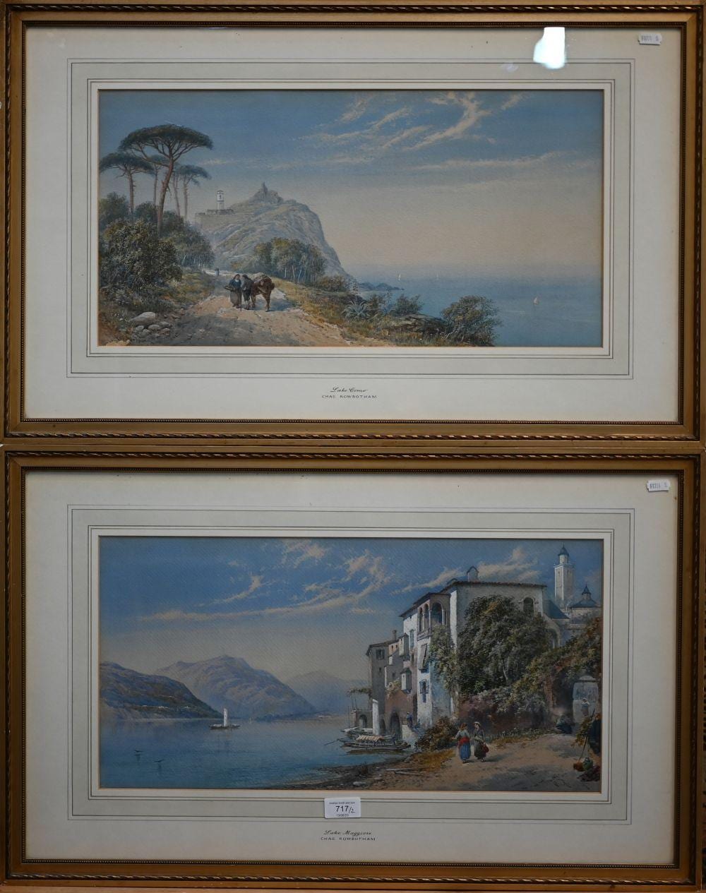 charles rowbotham 1856 1921 a pair of italian views lake maggiore and lake como watercolour · Andrew Smith & Son · 2023-06-14 Charles Rowbotham comparable auction result: charles rowbotham 1856 1921 a pair of italian views lake maggiore and lake como watercolour