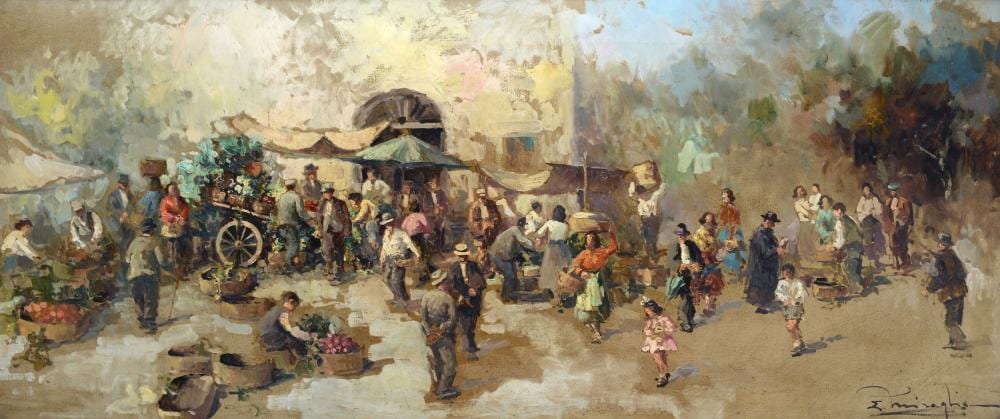 Ermogene Miraglia comparable auction result: ermogene miraglia napoli 1907 1964 al mercato