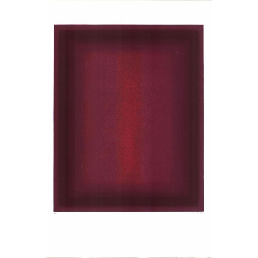 Arcangelo Ianelli comparable auction result: arcangelo ianelli brazilian 1922 2009 large color abstact lithograph signed