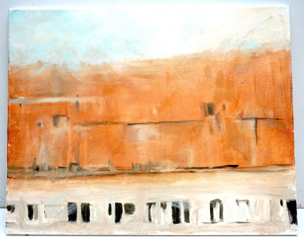 Gary Miles comparable auction result: gary miles original unreal world