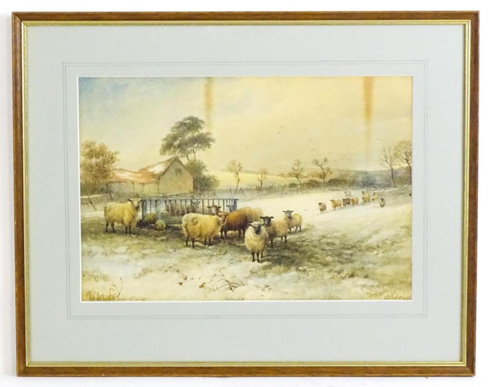 Josiah Wood Whymper comparable auction result: josiah wood whymper 1813 1903 watercolour a wi