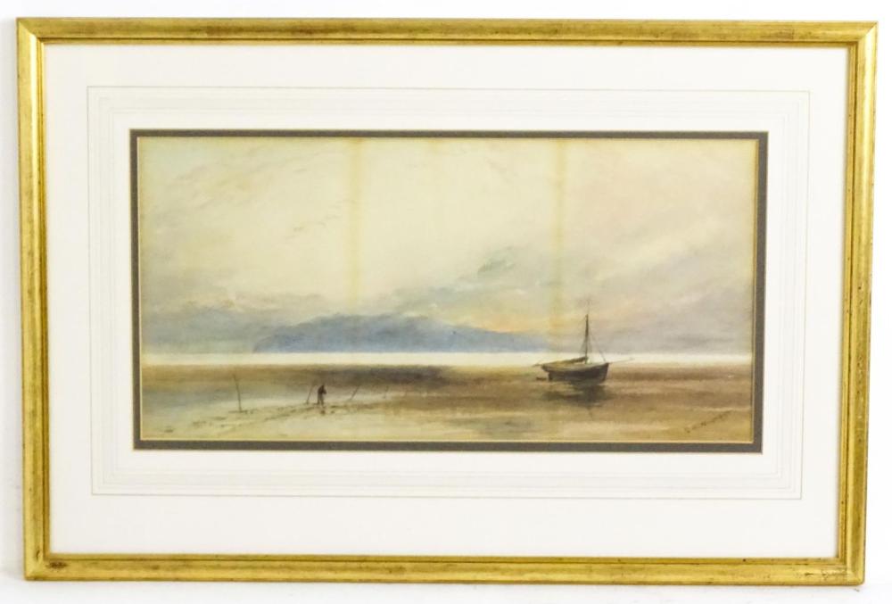 Josiah Wood Whymper comparable auction result: josiah wood whymper 1813 1903 watercolour earl