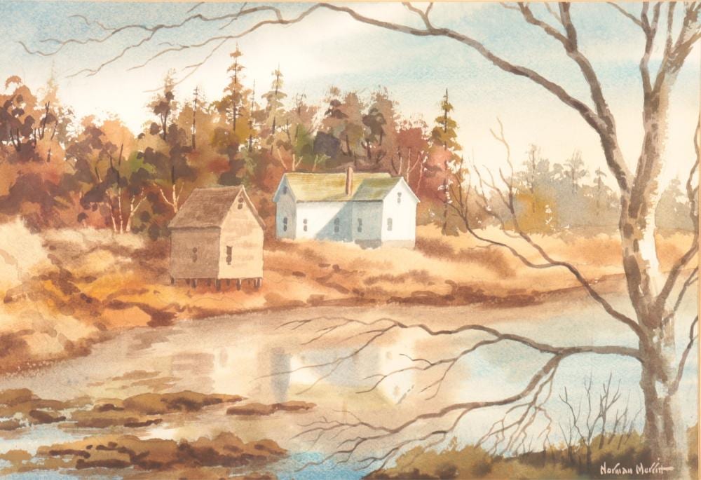 Norman Merritt comparable auction result: norman merritt house on a lake