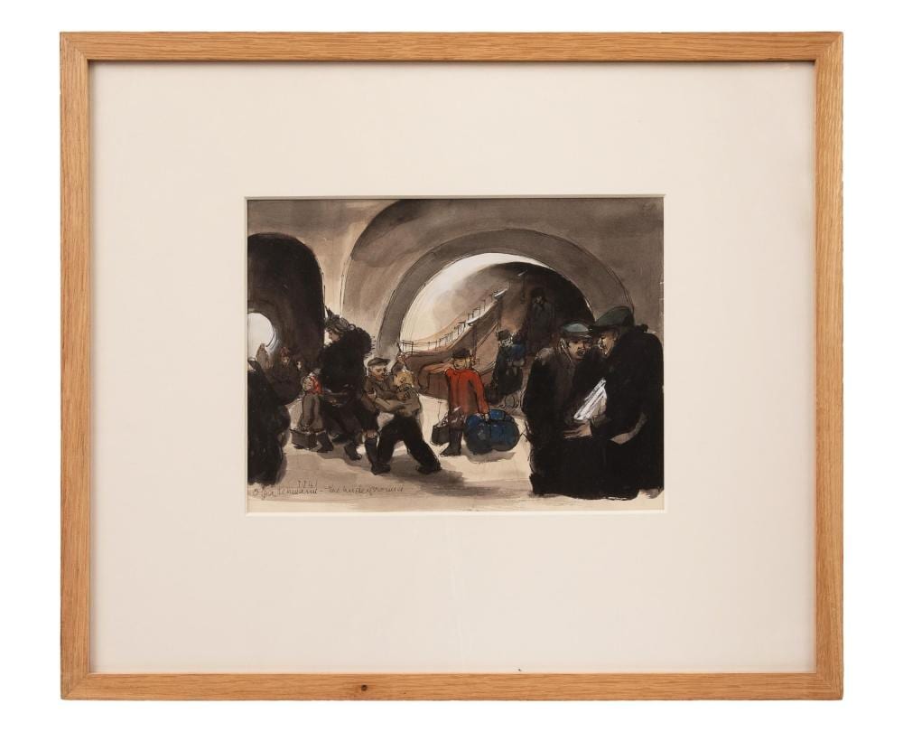 Olga Lehmann comparable auction result: olga lehmann 1912 2001 the underground 1941