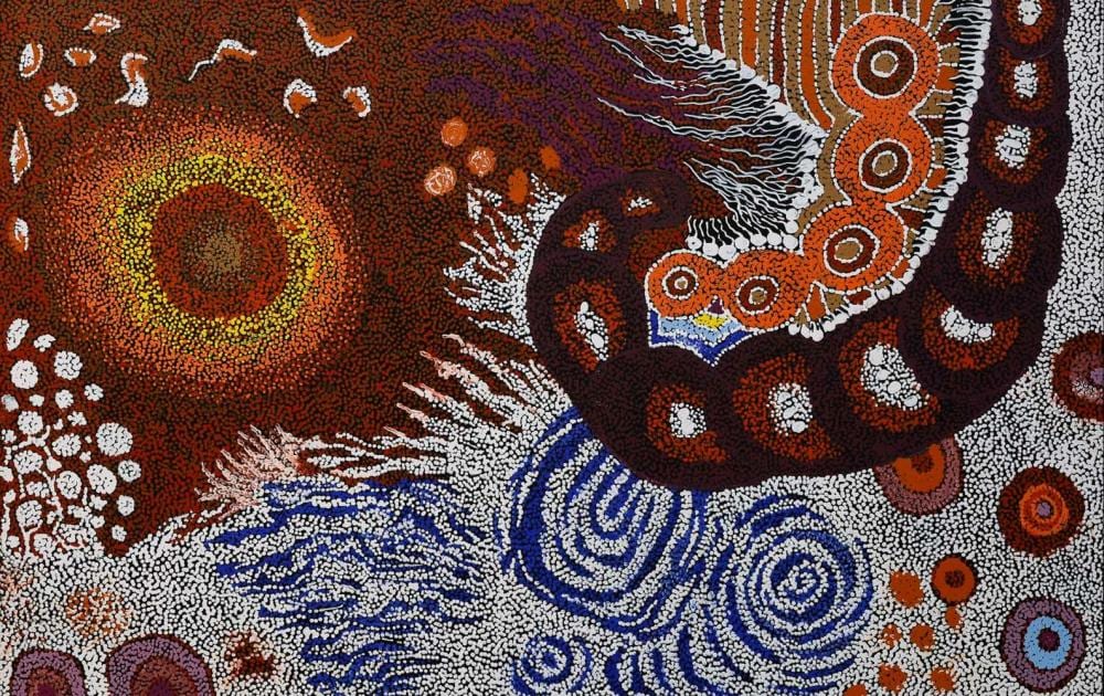 Samantha Daniels Napaltjarri comparable auction result: samantha daniels napaltjarri my grandmother s country