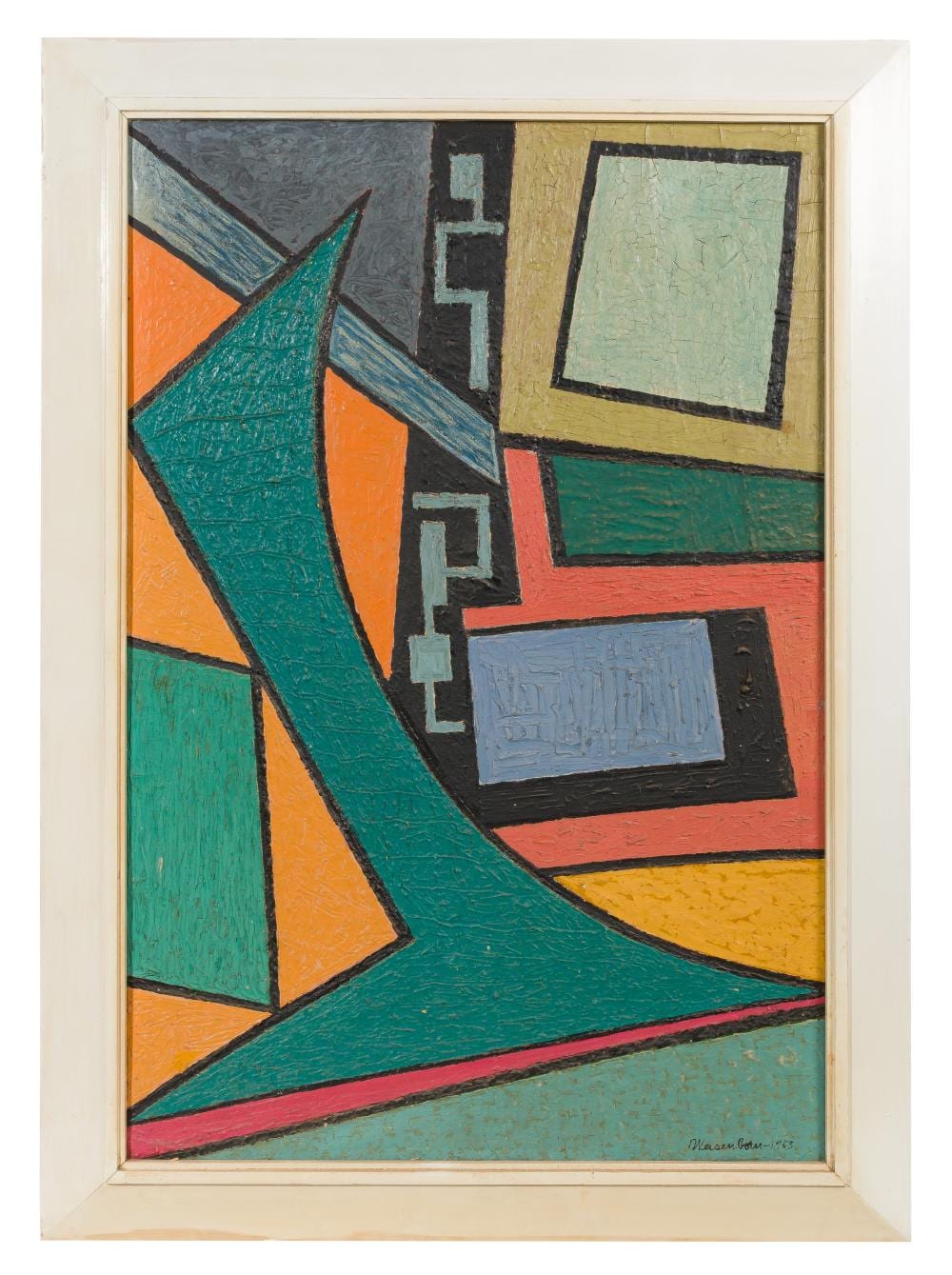 Rudolph Weisenborn comparable auction result: rudolph weisenborn american 1881 1974 oil on panel