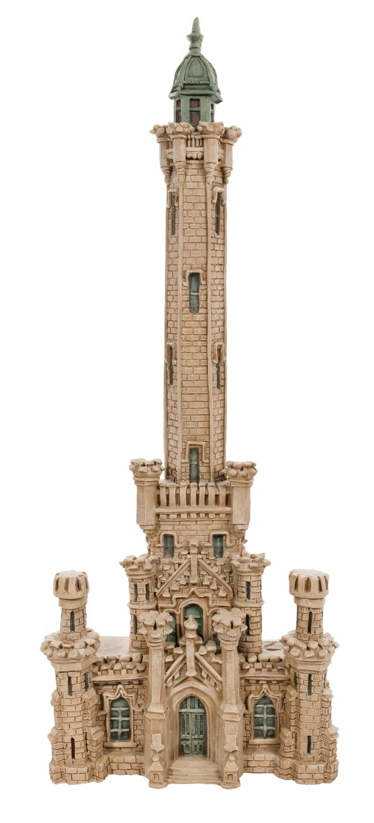 Alice 'Zani' Jacobsen comparable auction result: alice zani jacobsen american 20th century water tower plaster relief sculpture