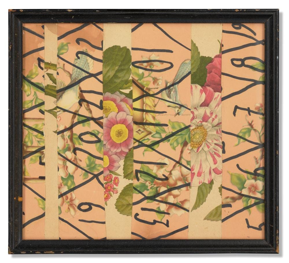 Andrew Masullo comparable auction result: andrew masullo b 1957 1721 marker on printed paper collage in artist s