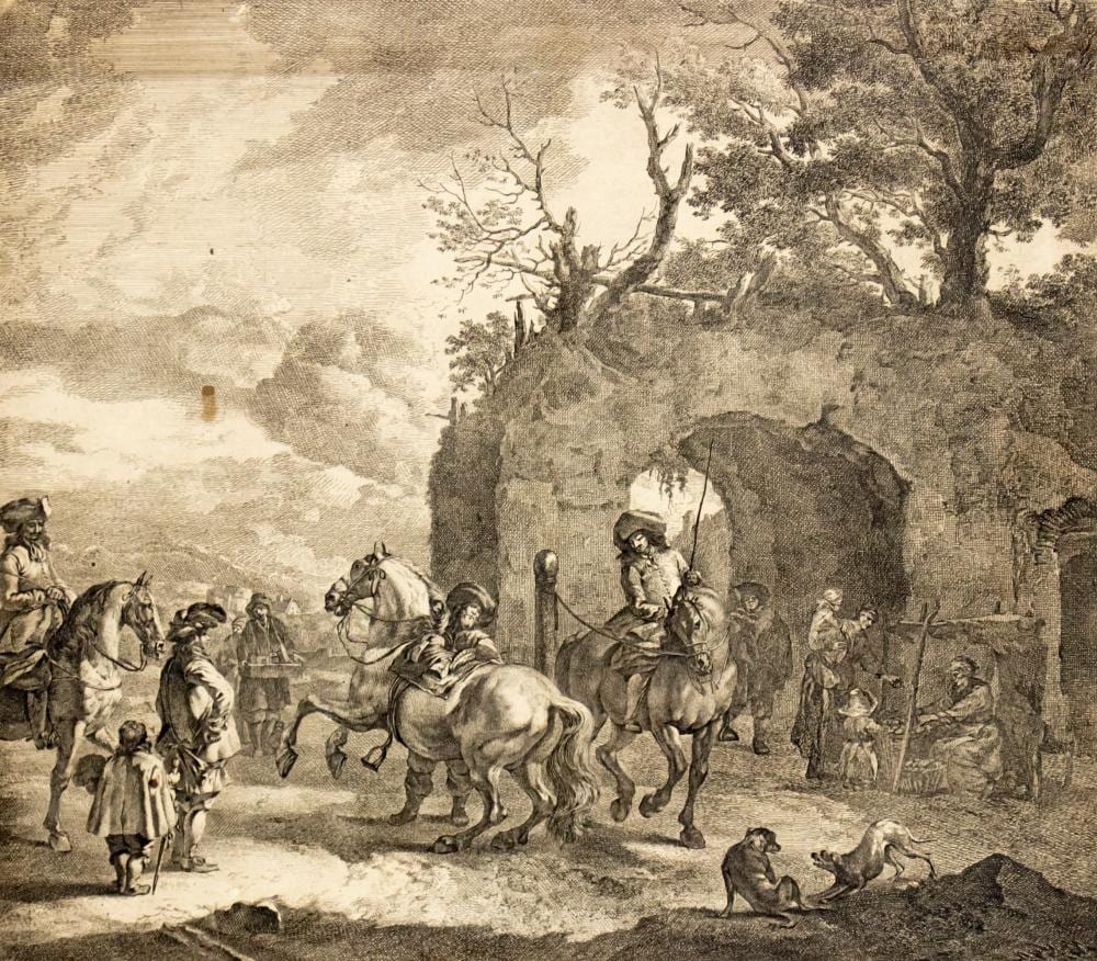 dancker danckerts dutch 1634 1666 riding lesson etching after a painting by philips wouwerman dutch 1619 1668 · Pasarel · 2023-06-26 Dancker Danckerts comparable auction result: dancker danckerts dutch 1634 1666 riding lesson etching after a painting by philips wouwerman dutch 1619 1668