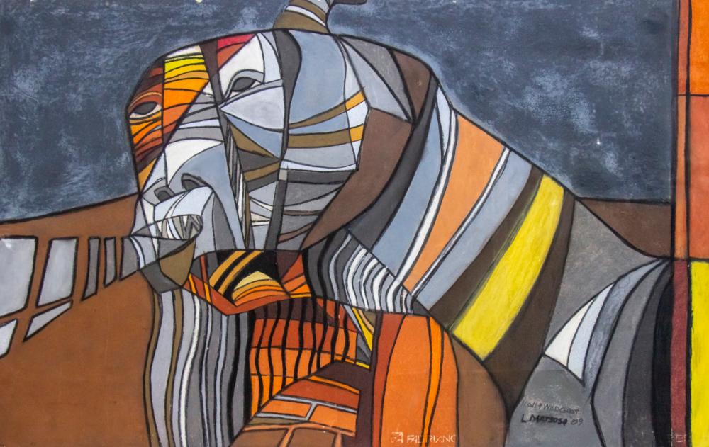 leonard matsoso south african b 1949 pastel on paper 1989 · Pasarel · 2023-06-26 Leonard Matsoso comparable auction result: leonard matsoso south african b 1949 pastel on paper 1989