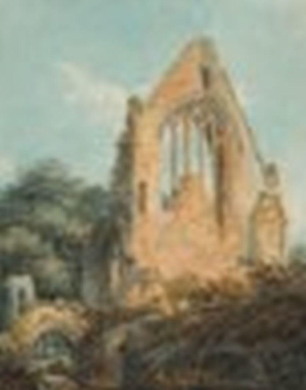 Thomas Girtin comparable auction result: thomas girtin london 1775 1802 dryburgh abbey berwickshire the south tr