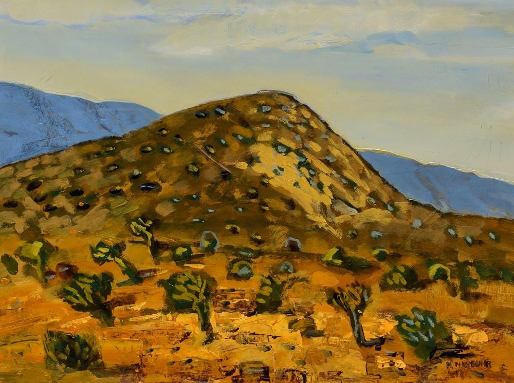 Hermann Niebuhr comparable auction result: herman niebuhr sa born 1972 oil bushveld mountain landscape signed 37 x 49